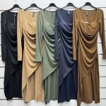 Sukienki Damskie wloskie _size uni_ paczka 6szt_ mix kolor 9415300
