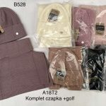 Komplety Czapki Dziecięce_paczka 12szt _mix kolor 9415333