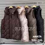 Kamizelki Damskie _ size 3-7xl_ paczka 5szt 1 kolor 9415502
