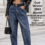 Jeansy Damskie _size 25-30_ paczka 12szt_ 9415698