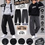 Spodnie DZIECIĘCA numer 146-176_ paczka 12szt _mix kolor 9415724