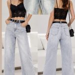 Jeansy Damskie M’sara_size XS-XL_ paczka 10szt_[bez pasek] 9415743