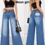 Jeansy Damskie _size XS-XL_ paczka 10szt_[bez pasek] 9415857