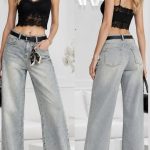 Jeansy Damskie _size 25-30_ paczka 12szt_ 9415859