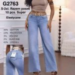 Jeansy Damskie M’sara_size S-2XL_ paczka 10szt_ 9415880
