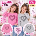 Bluzka DZIECIĘCA size 8-16 lat_ paczka 10szt _mix kolor 9415881