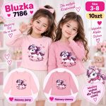 Bluzka DZIECIĘCA size 3-8 lat_ paczka 10szt _mix kolor 9415884