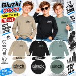 Bluzka DZIECIĘCA numer 116-146_ paczka 18szt _mix kolor 9415890