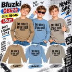 Bluzka DZIECIĘCA numer 116-146_ paczka 18szt _mix kolor 9415891