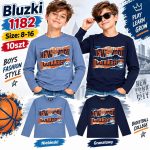 Bluzka DZIECIĘCA size 8-16 lat_ paczka 10szt _mix kolor 9415900