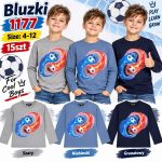 Bluzka DZIECIĘCA size 4-12 lat_ paczka 15szt _mix kolor 9415901