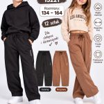 Spodnie DZIECIĘCA numer 134-164_ paczka 12szt _mix kolor 9415929