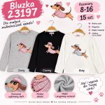 Bluzka DZIECIĘCA size 8-16 lat_ paczka 15szt _mix kolor 9416053