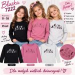 Bluzka DZIECIĘCA size 8-16 lat_ paczka 15szt _mix kolor 9416054