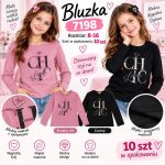 Bluzka DZIECIĘCA size 8-16 lat_ paczka 10szt _mix kolor 9416061