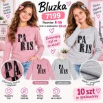 Bluzka DZIECIĘCA size 8-16 lat_ paczka 10szt _mix kolor 9416062