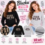 Bluzka DZIECIĘCA size 8-16 lat_ paczka 10szt _mix kolor 9416063