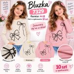 Bluzka DZIECIĘCA size 4-12 lat_ paczka 10szt _mix kolor 9416068