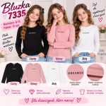 Bluzka DZIECIĘCA size 8-16 lat_ paczka 15szt _mix kolor 9416071