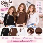 Bluzka DZIECIĘCA size 8-16 lat_ paczka 15szt _mix kolor 9416072