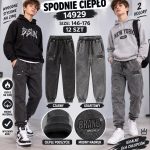Spodnie DZIECIĘCA numer 146-176_ paczka 12szt _mix kolor 9416084