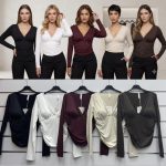 Bluzki Damskie wloskie _size uni_ paczka 6szt_ mix kolor 9416099