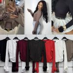 Bluzki Damskie wloskie _size uni_ paczka 6szt_ mix kolor 9416144