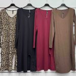Sukienki Damskie wloskie _size uni_ paczka 6szt_ mix kolor 9416260