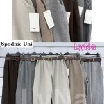 Spodnie Damskie wloskie _size uni_ paczka 6szt_ mix kolor 8297962