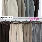Spodnie Damskie wloskie _size uni_ paczka 6szt_ mix kolor 8297964