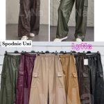 Spodnie Damskie wloskie _size uni_ paczka 6szt_ mix kolor 8297967