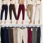 Spodnie Damskie Włoskie _ size uni _paczka 6szt_mix kolor 8297984