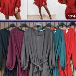 Sukienki Damskie wloskie _size uni_ paczka 6szt_ mix kolor 8298009