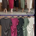 Sukienki Damskie wloskie _size uni_ paczka 6szt_ mix kolor 8298010