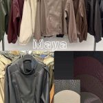 Kurtki skórzane Damskie wloskie _size uni_ paczka 6szt_ mix kolor 8298131