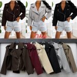 Płaszcz Damskie wloskie _size uni_ paczka 6szt_ mix kolor 8298141