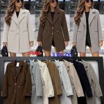 Płaszcz Damskie wloskie _size uni_ paczka 6szt_ mix kolor 8298144