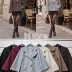 Płaszcz Damskie wloskie _size uni_ paczka 6szt_ mix kolor 8298152