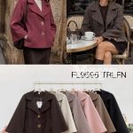 Płaszcz Damskie wloskie _size uni_ paczka 6szt_ mix kolor 8298153