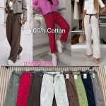 Spodnie Damskie Włoskie _ size uni _paczka 6szt_mix kolor 8298174