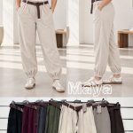 Spodnie Damskie wloskie _size uni_ paczka 6szt_ mix kolor 8298175