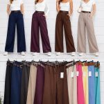 Spodnie Damskie Włoskie _ size uni _paczka 6szt_mix kolor 8298178