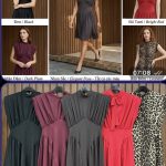 Sukienki Damskie wloskie _size uni_ paczka 6szt_ mix kolor 8298189