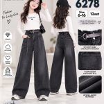 Spodnie jeansy DZIECIĘCA size 6-16 lat_ paczka 12szt _1 kolor 8298336