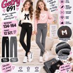Spodnie DZIECIĘCA numer 134-164_ paczka 12szt _mix kolor 8298370