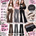 Spodnie DZIECIĘCA numer 134-164_ paczka 18szt _mix kolor 8298371