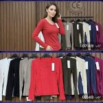 Bluzki Damskie wloskie _size uni_ paczka 6szt_ mix kolor 8298379