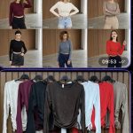 Bluzki Damskie wloskie _size uni_ paczka 6szt_ mix kolor 8298384