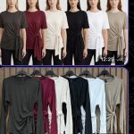 Bluzki Damskie wloskie _size uni_ paczka 6szt_ mix kolor 8298390