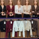 Bluzki Damskie wloskie _size uni_ paczka 6szt_ mix kolor 8298391